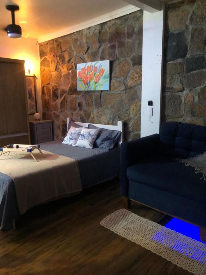 kitnet com hidromassagem com vista para o mar Florianopolis Exterior foto
