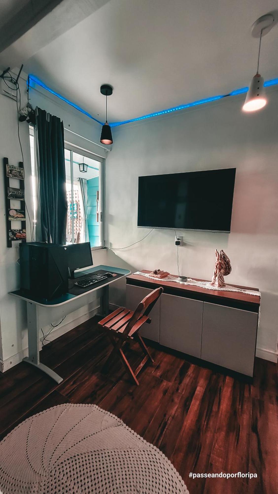 kitnet com hidromassagem com vista para o mar Florianopolis Exterior foto
