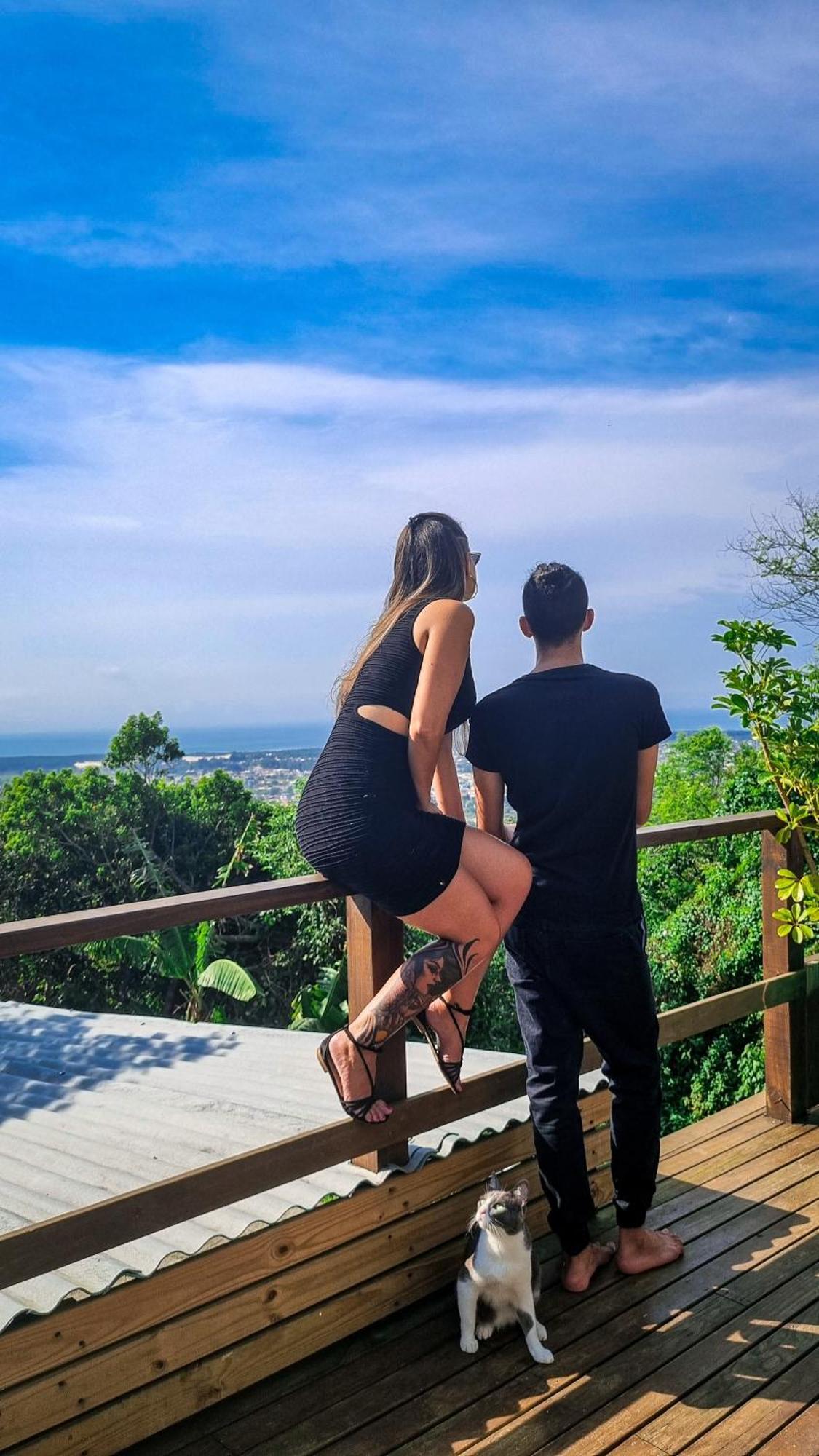 kitnet com hidromassagem com vista para o mar Florianopolis Exterior foto