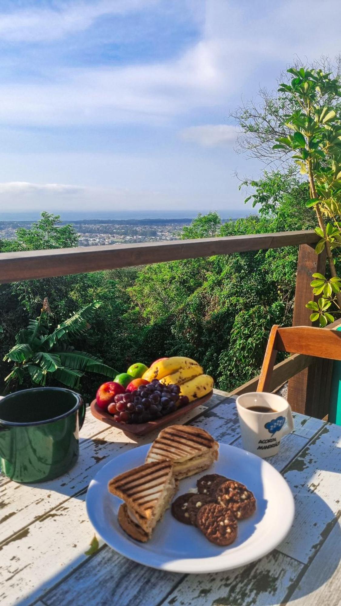 kitnet com hidromassagem com vista para o mar Florianopolis Exterior foto