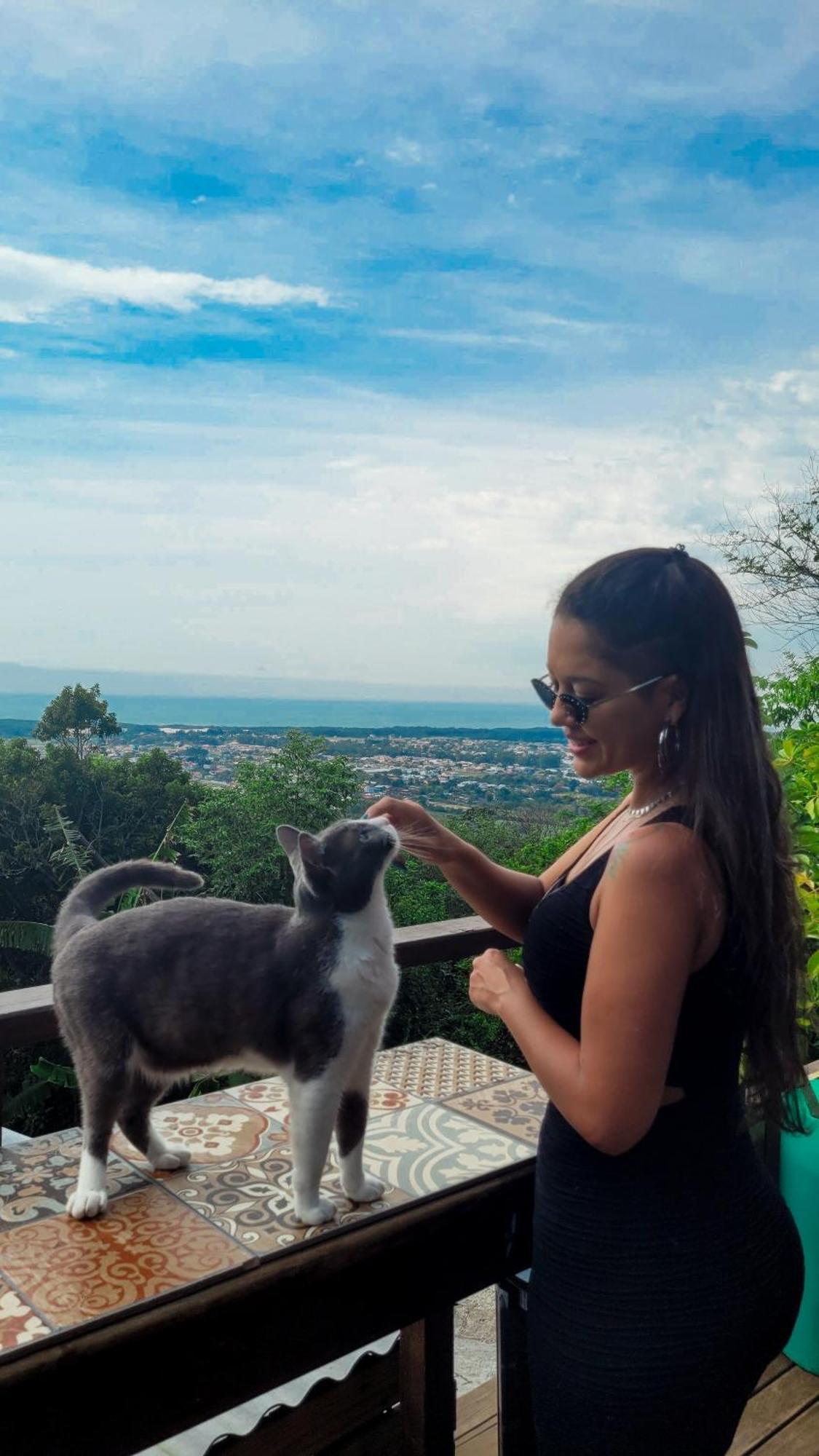 kitnet com hidromassagem com vista para o mar Florianopolis Exterior foto