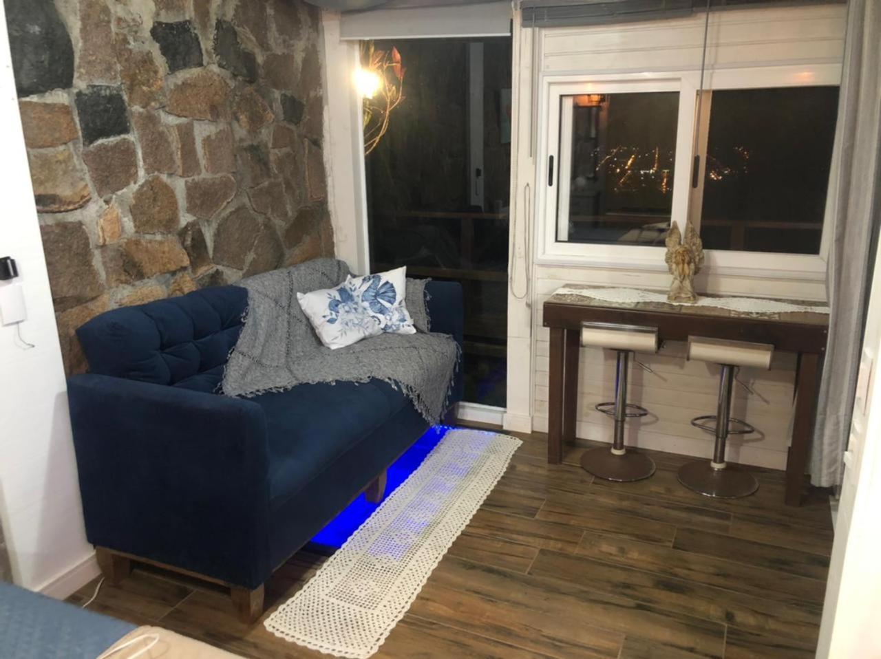 kitnet com hidromassagem com vista para o mar Florianopolis Quarto foto